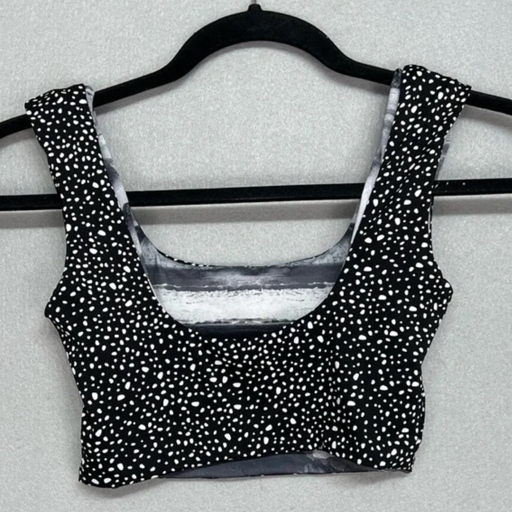 Womens Tie-Dye Reversible Printed Sports Bra XS - Picture 7 of 10